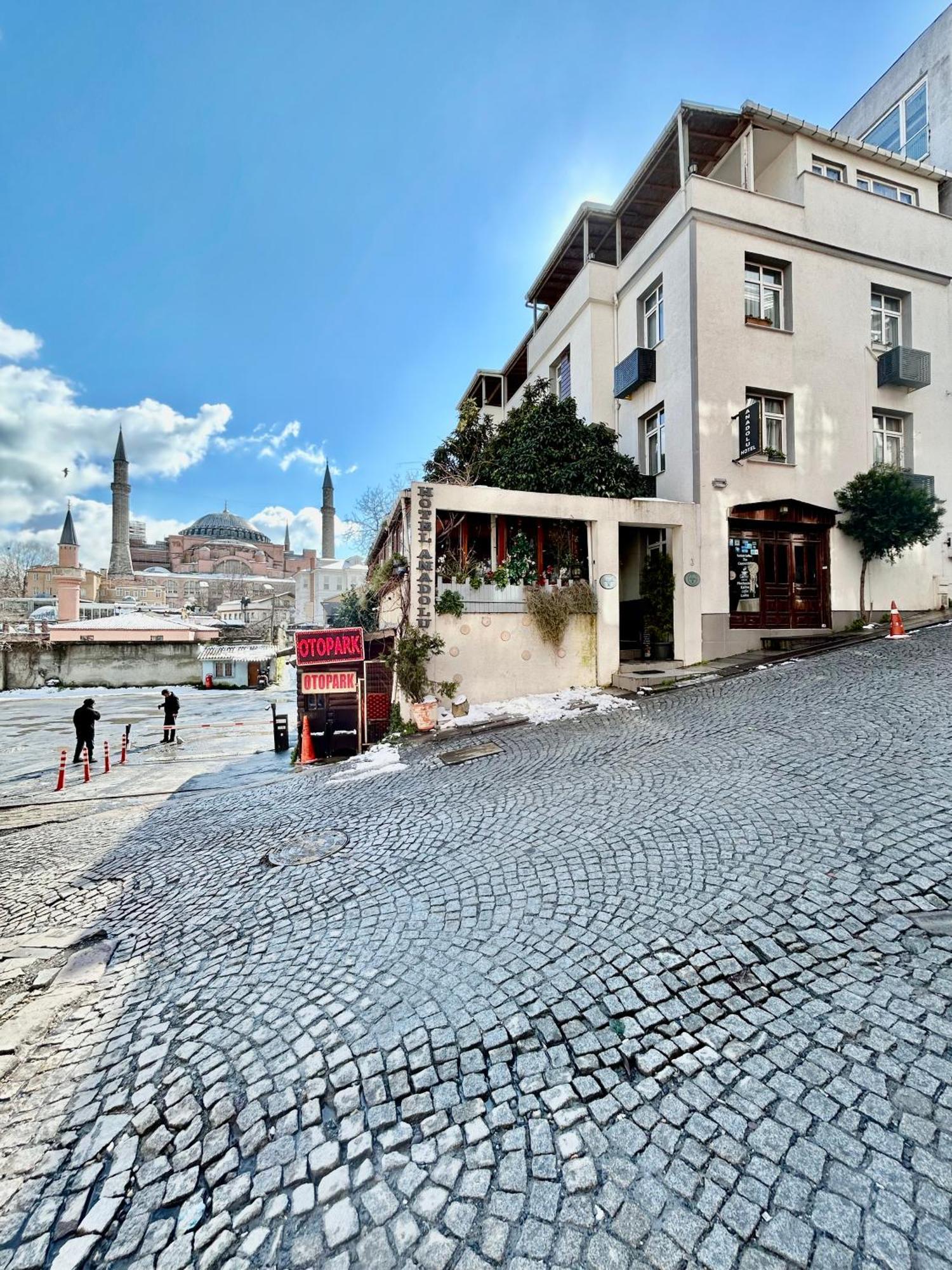 Anadolu Hotel Стамбул Экстерьер фото